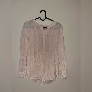 Work peach blouse